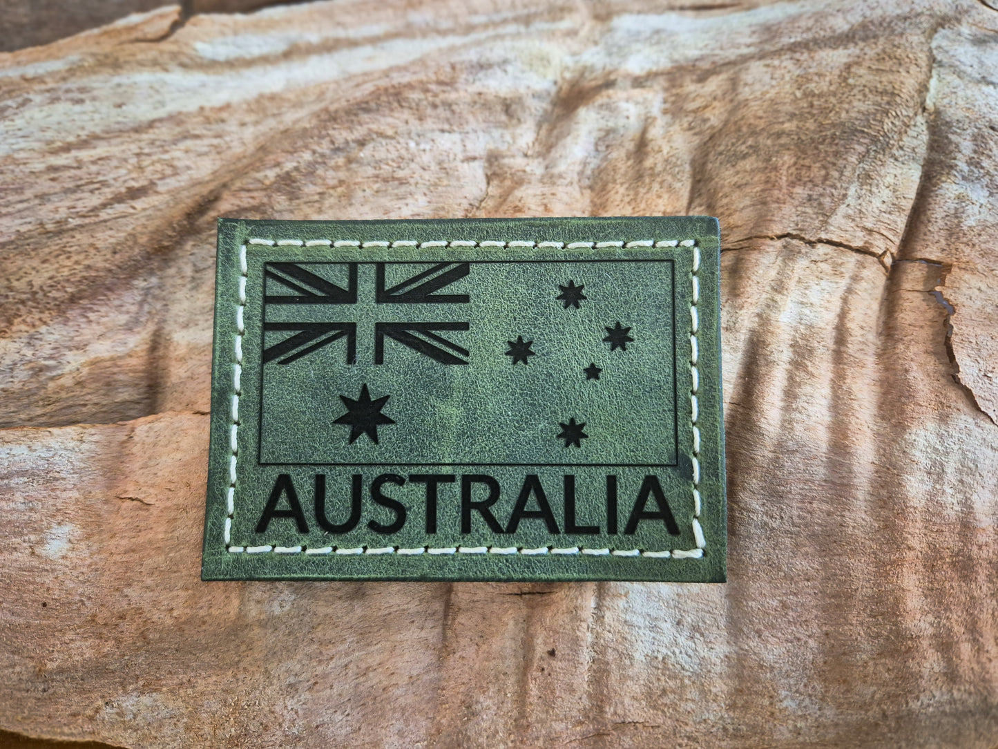 leather ANF Patch