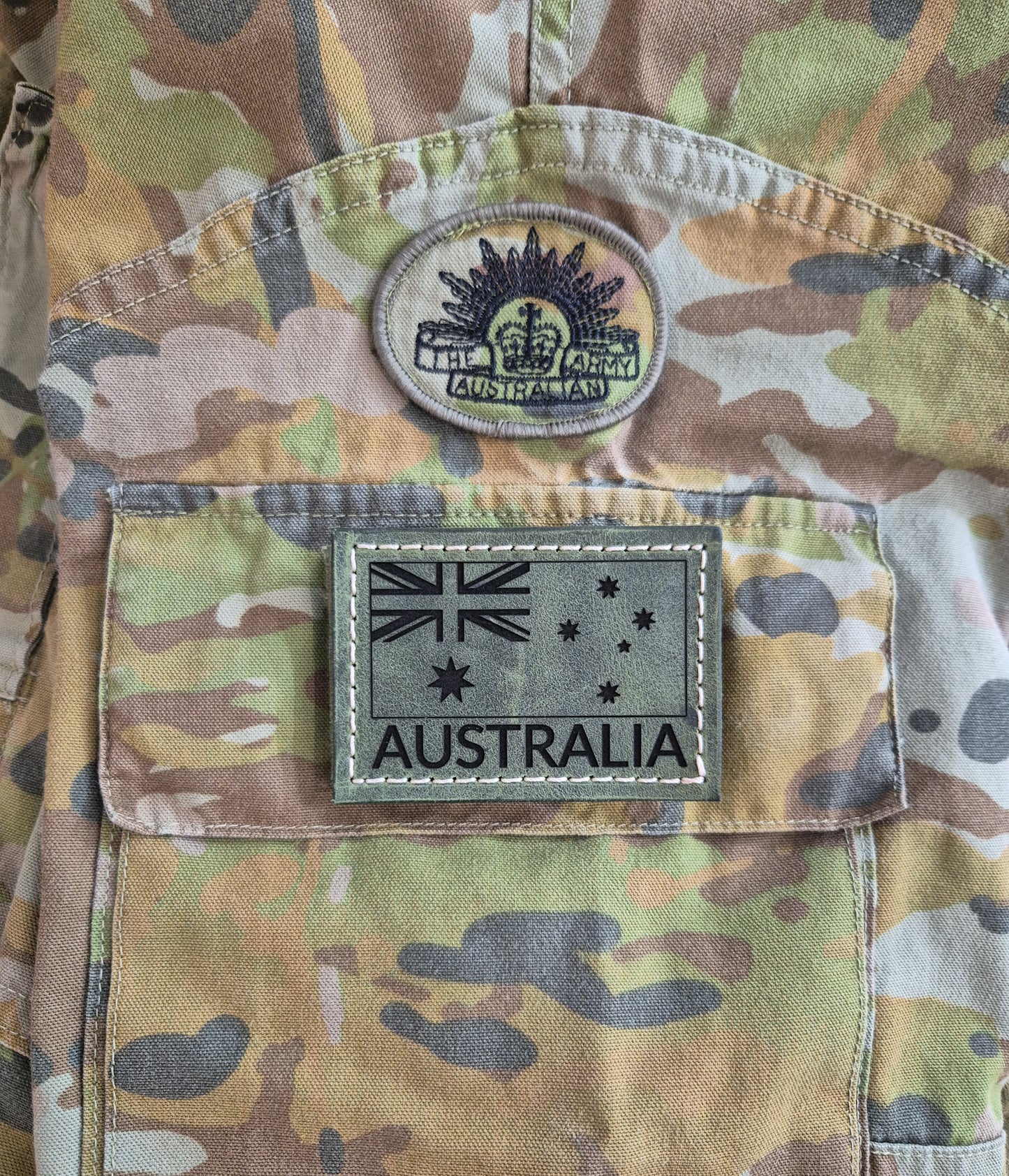 leather ANF Patch - defence force