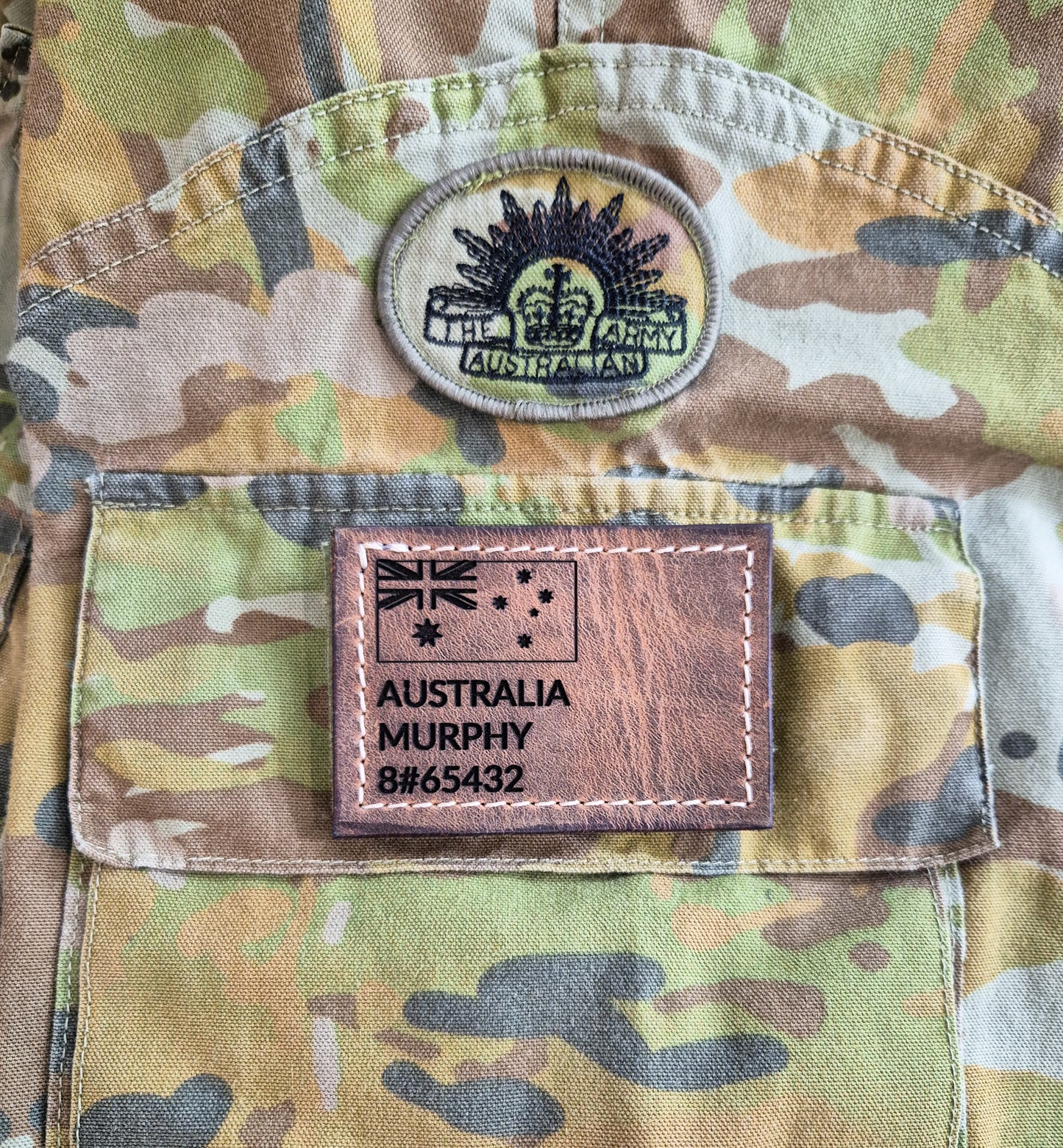 Leather Gear Patch - ADF, Defence Force