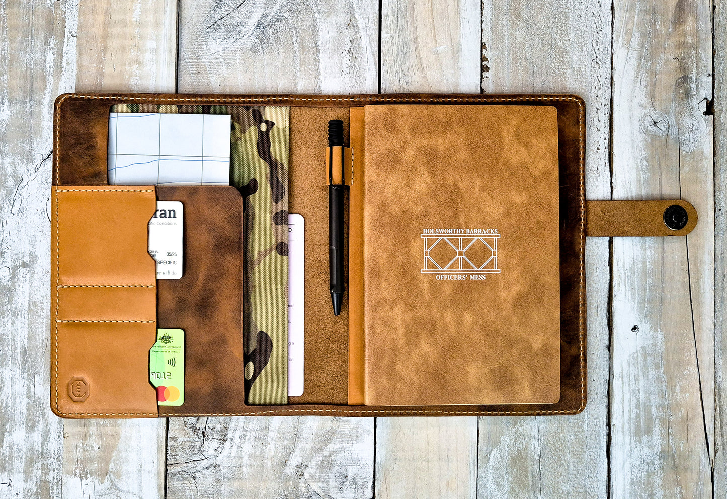 A5 Leather Notebook Cover - Australia -Paratus Leather Co