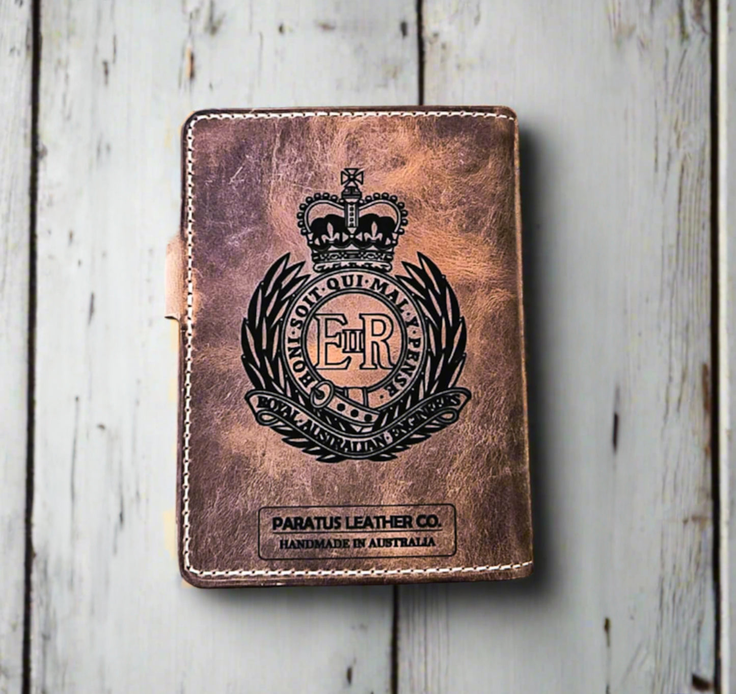 Fieldnote Leather Notebook Cover - Australia -Paratus Leather Co - Kapooka