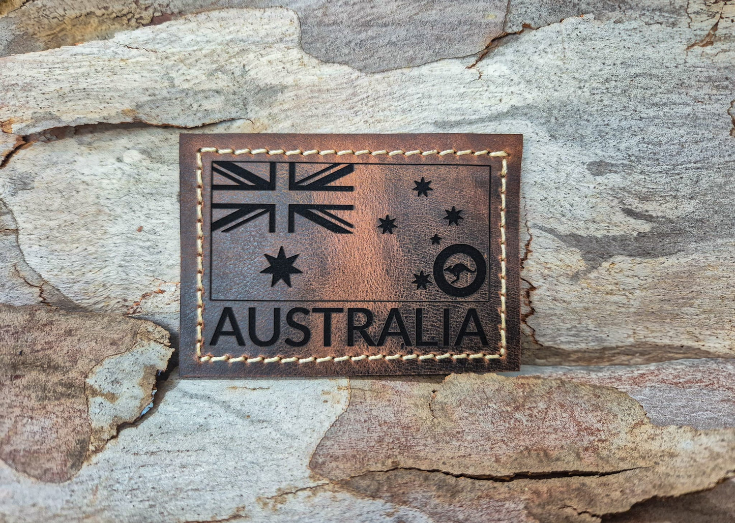 ANF Roundel Leather Patch