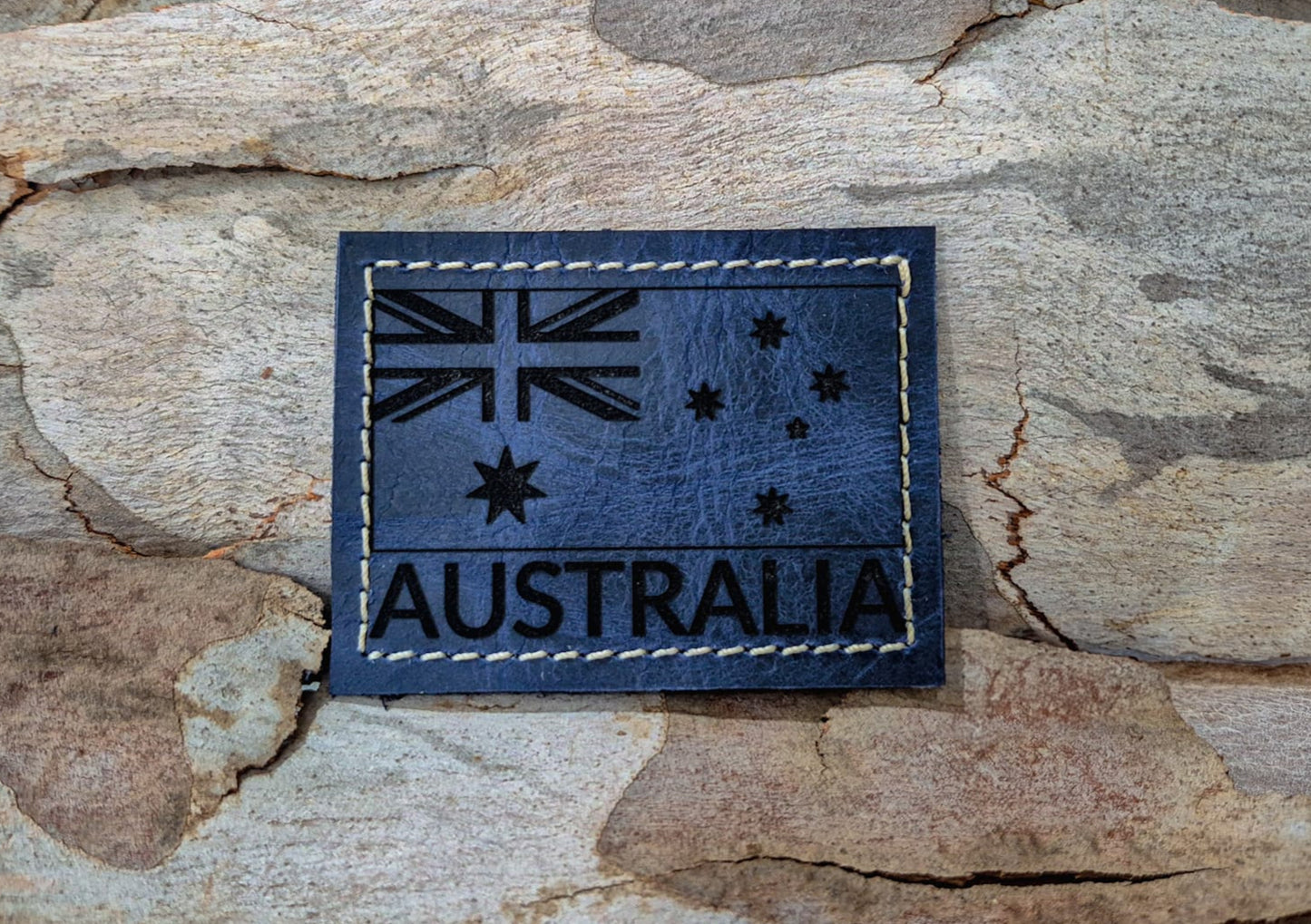 leather ANF Patch