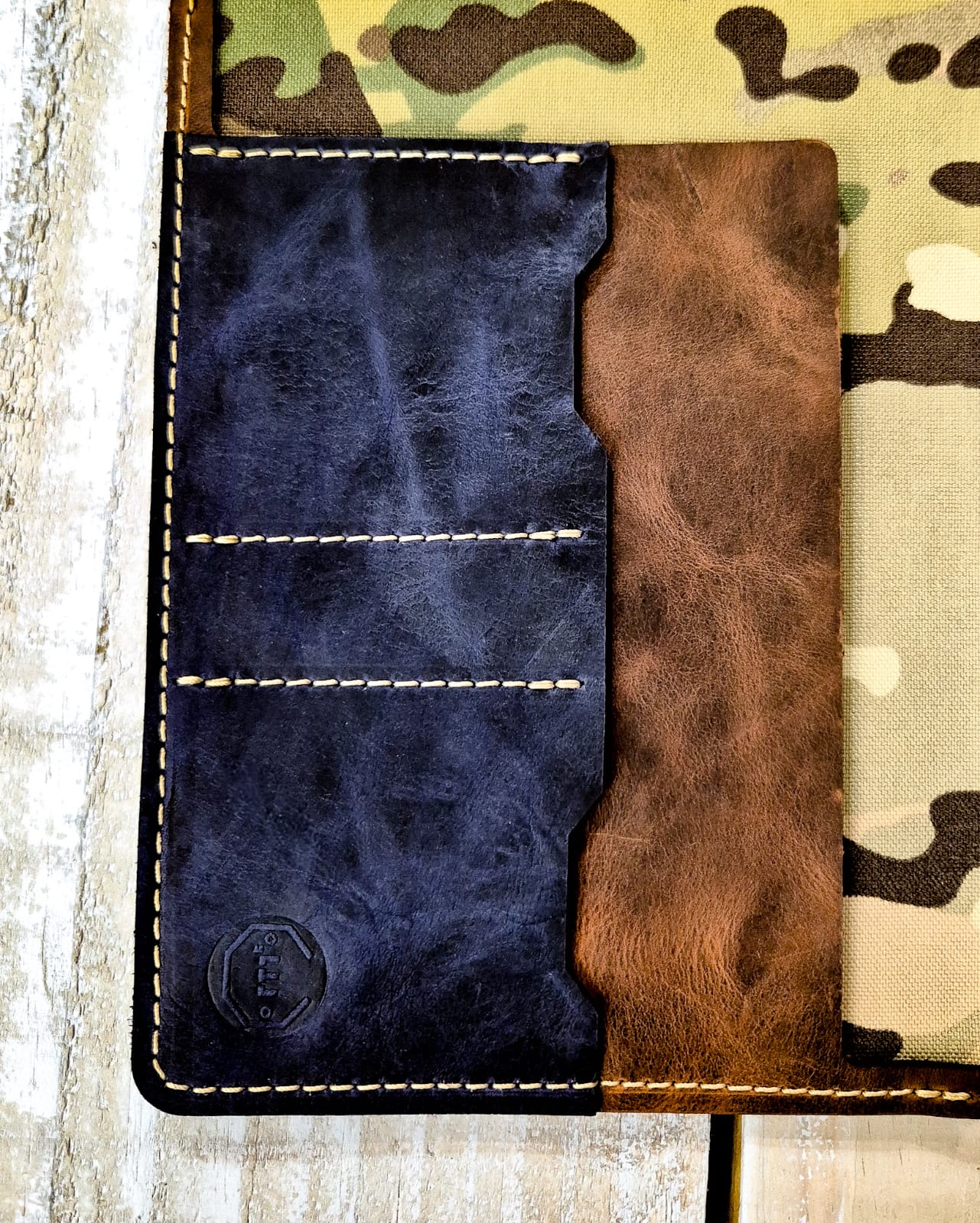 The Holsworthy: Blue Outer: Moleskine Lrg Notebook Cover