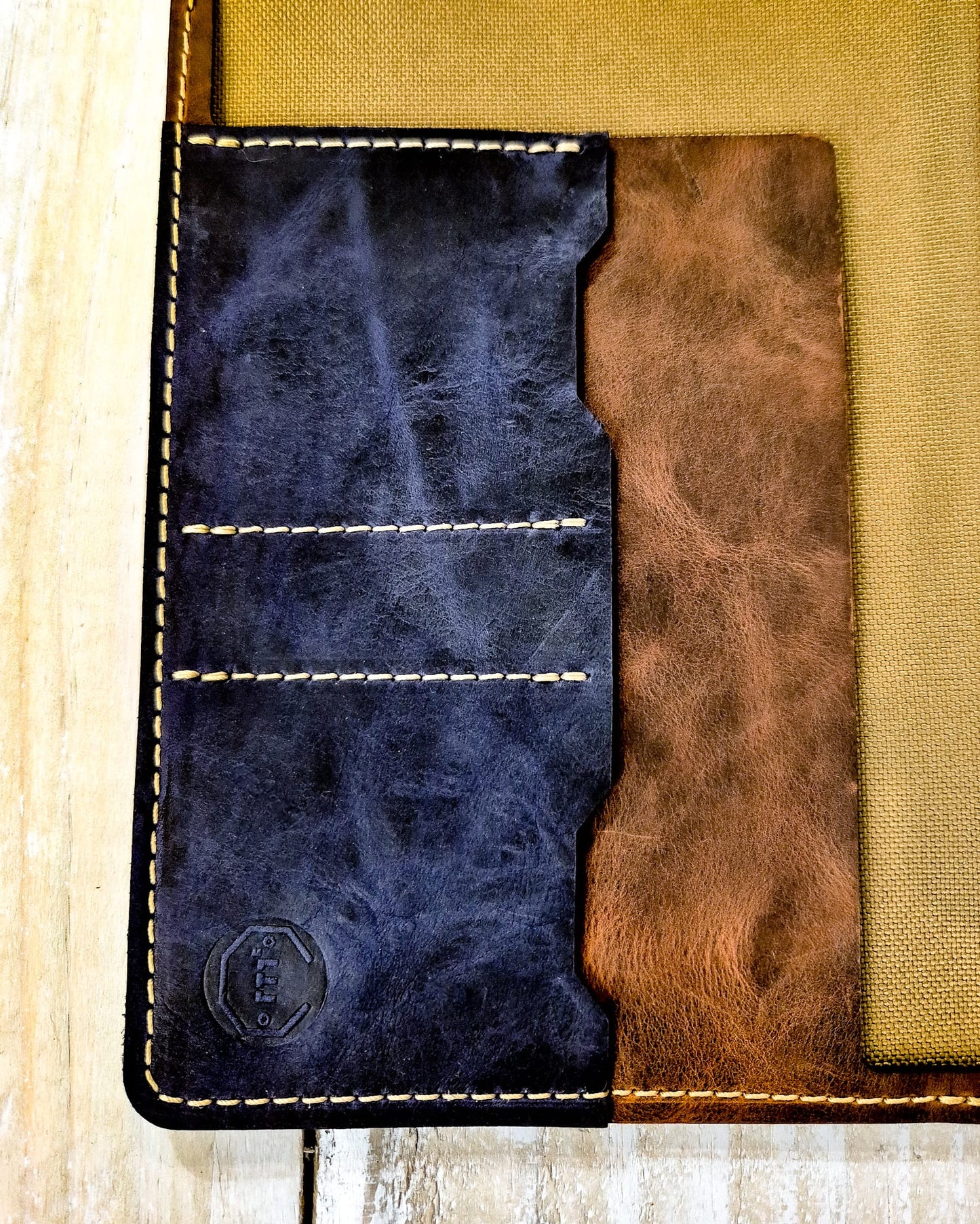 The Holsworthy: Brown Outer: Moleskine Lrg Notebook Cover