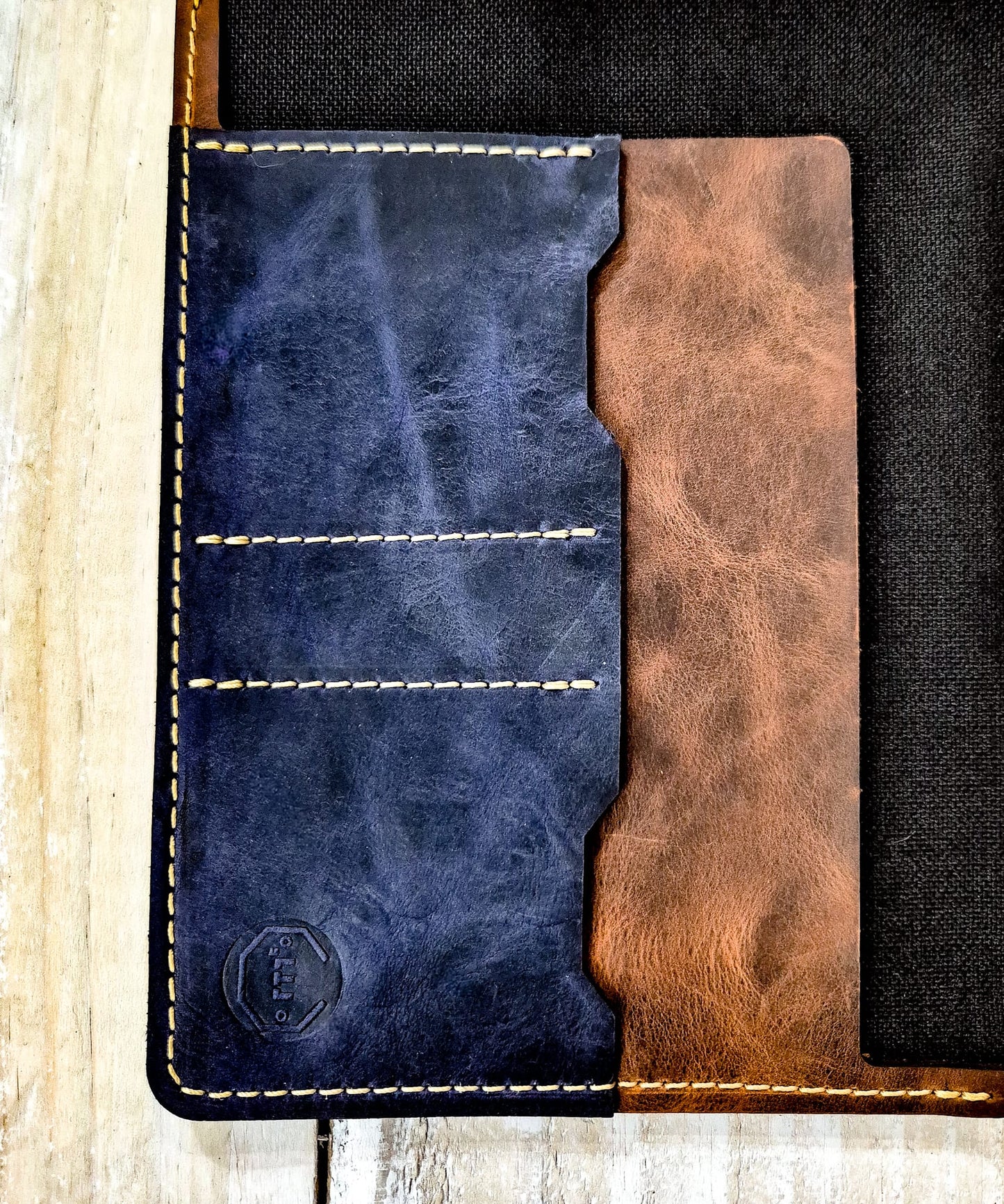 The Holsworthy: Blue Outer: Moleskine Lrg Notebook Cover