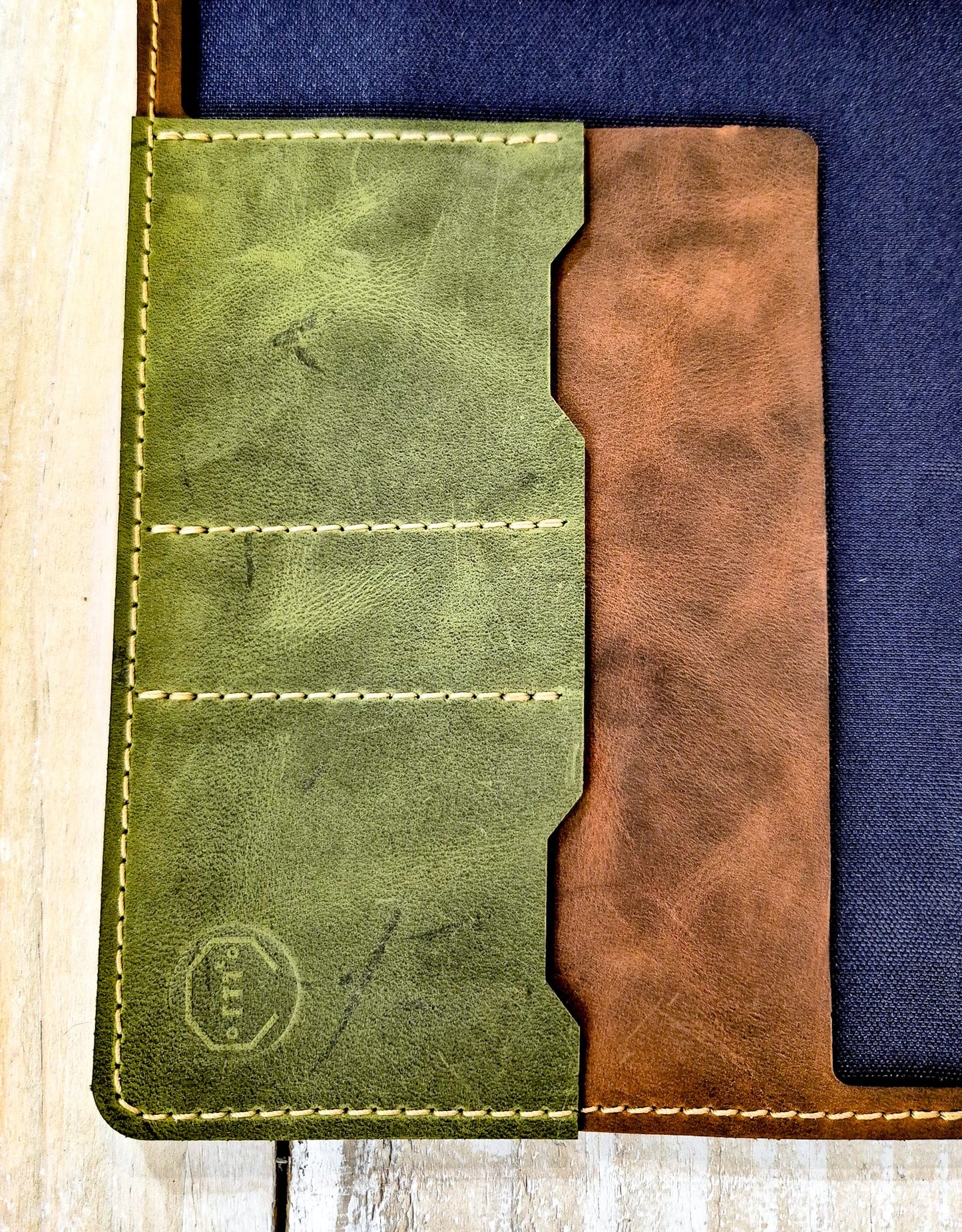 The Amberley: Brown Outer: A5 Notebook Cover