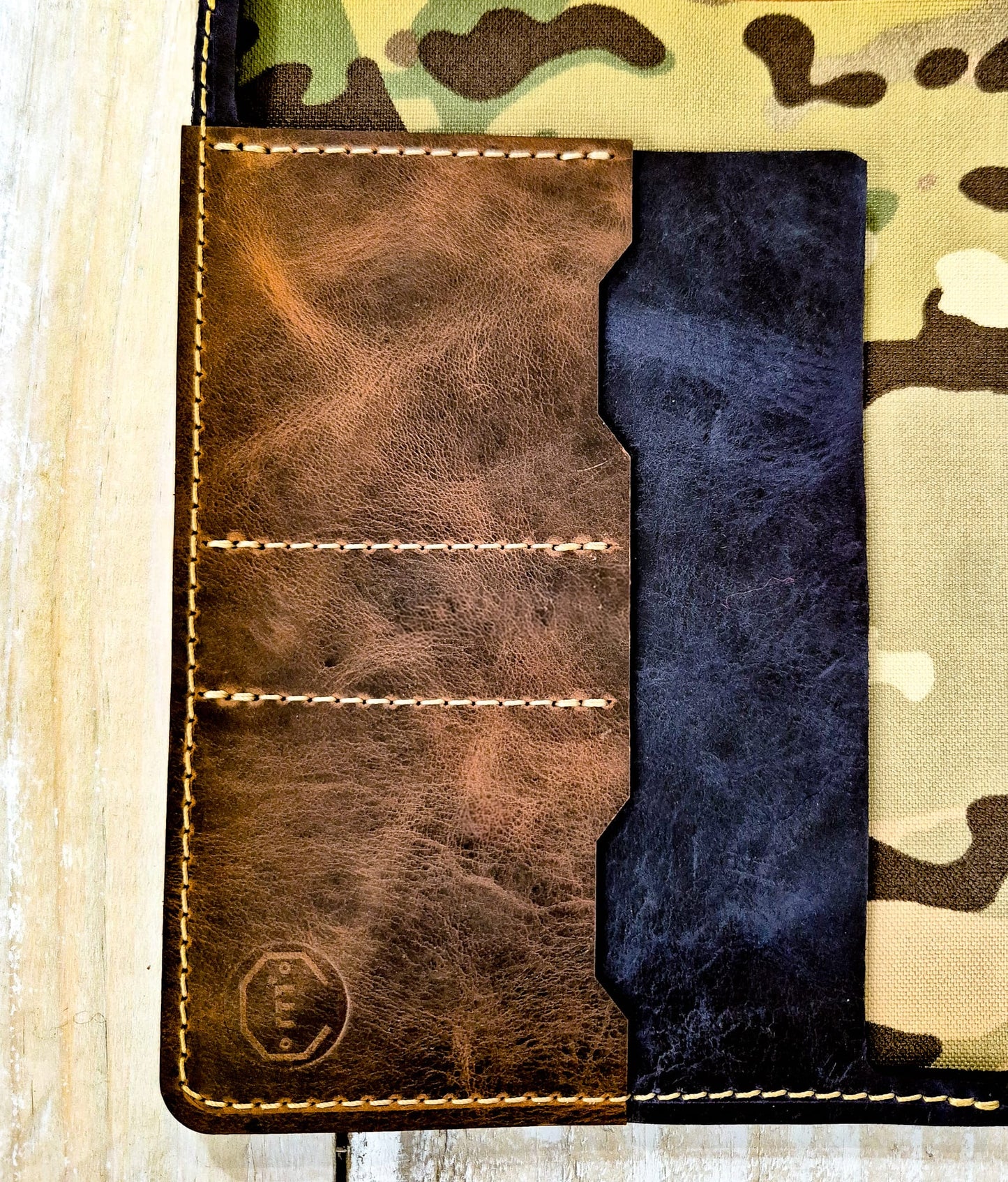 The Amberley: Blue Outer: A5 Notebook Cover