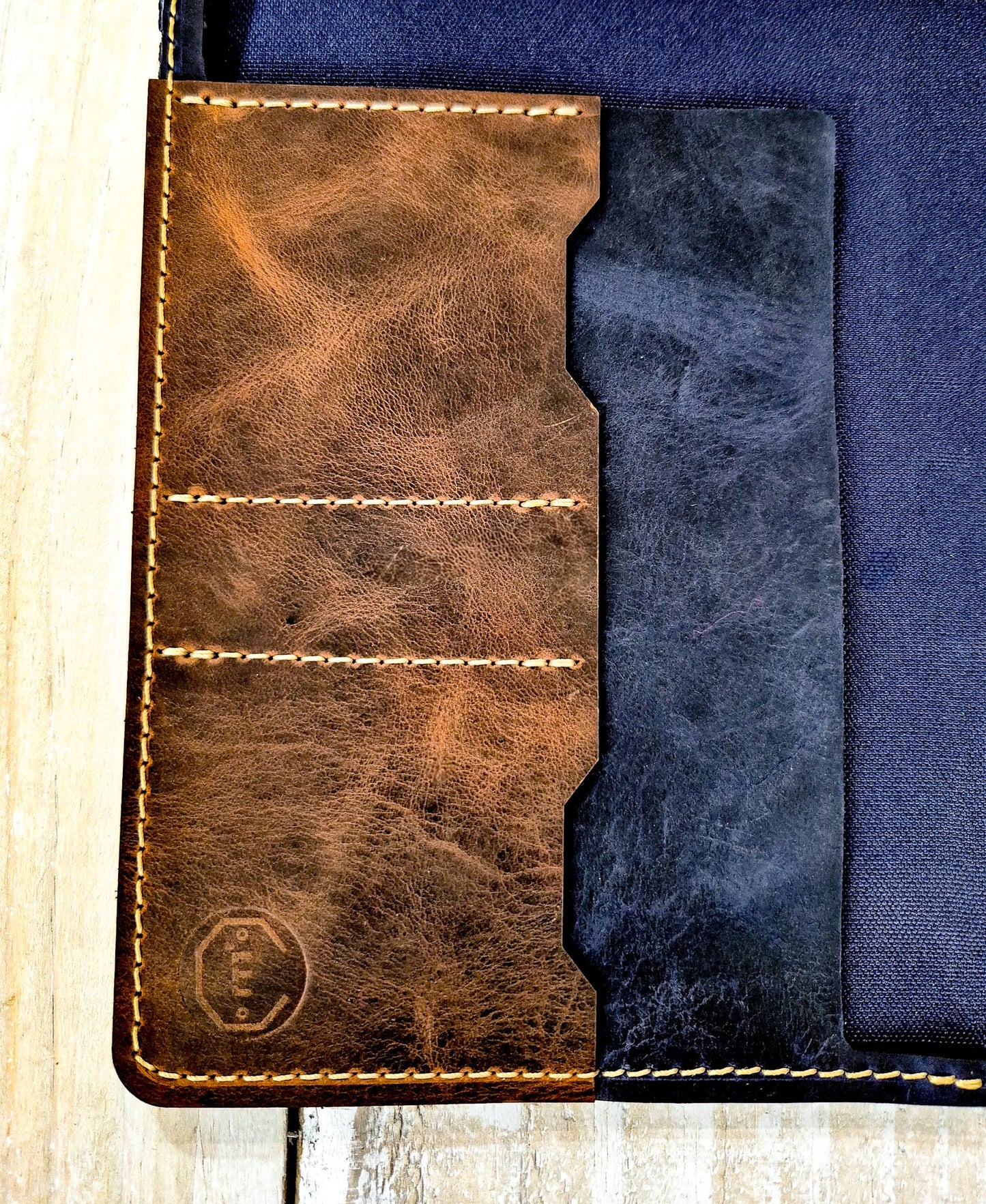The Amberley: Blue Outer: A5 Notebook Cover