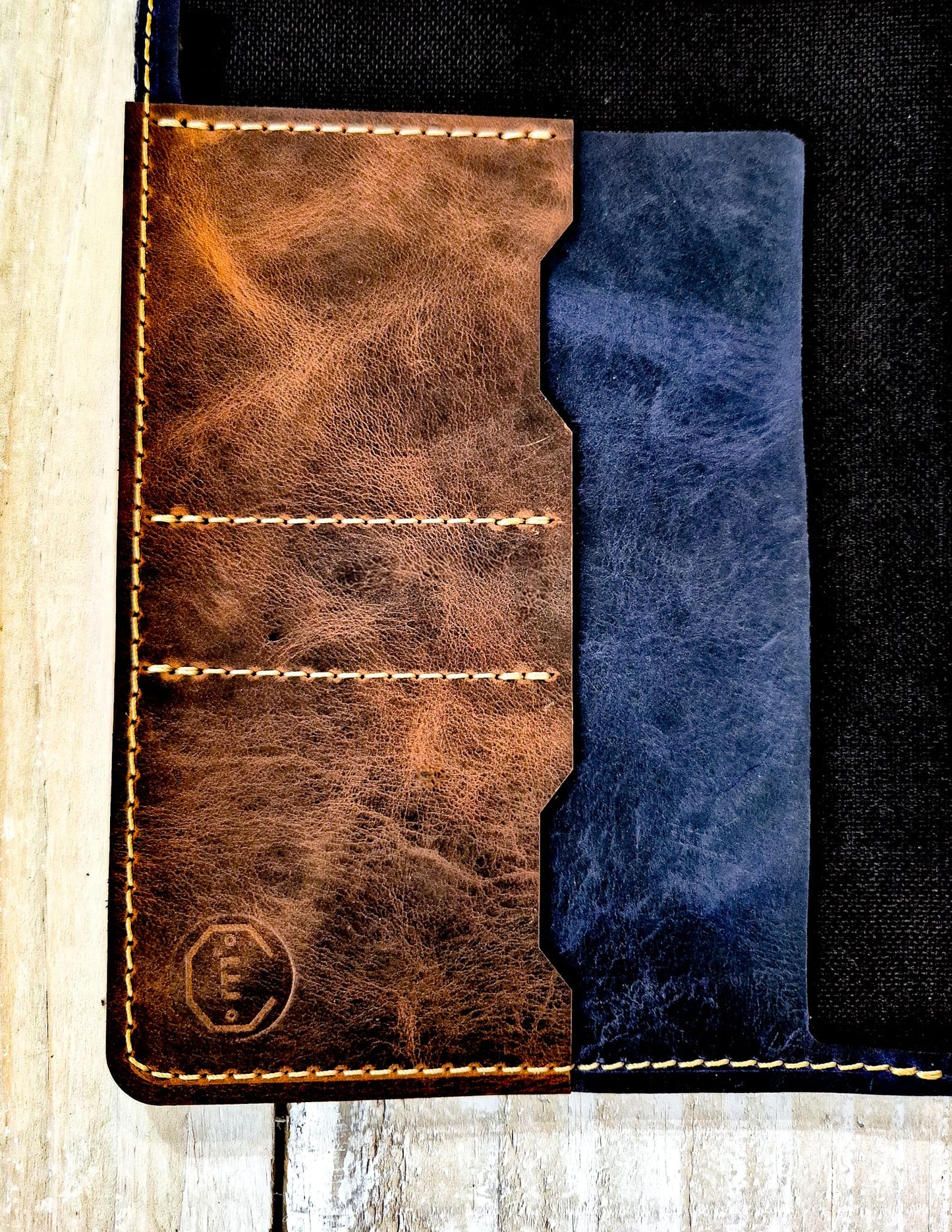 The Amberley: Blue Outer: A5 Notebook Cover