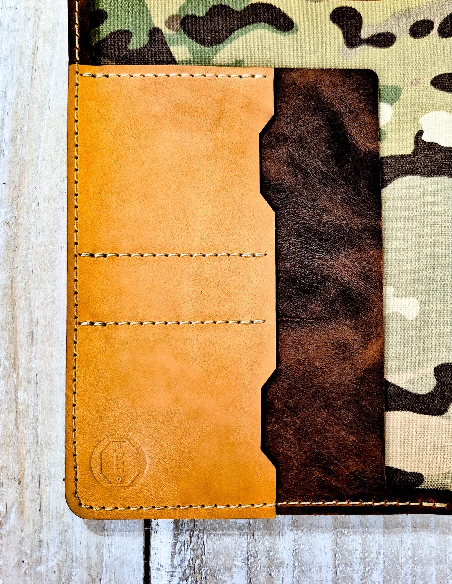 The Amberley: Saddle Tan Outer: A5 Notebook Cover