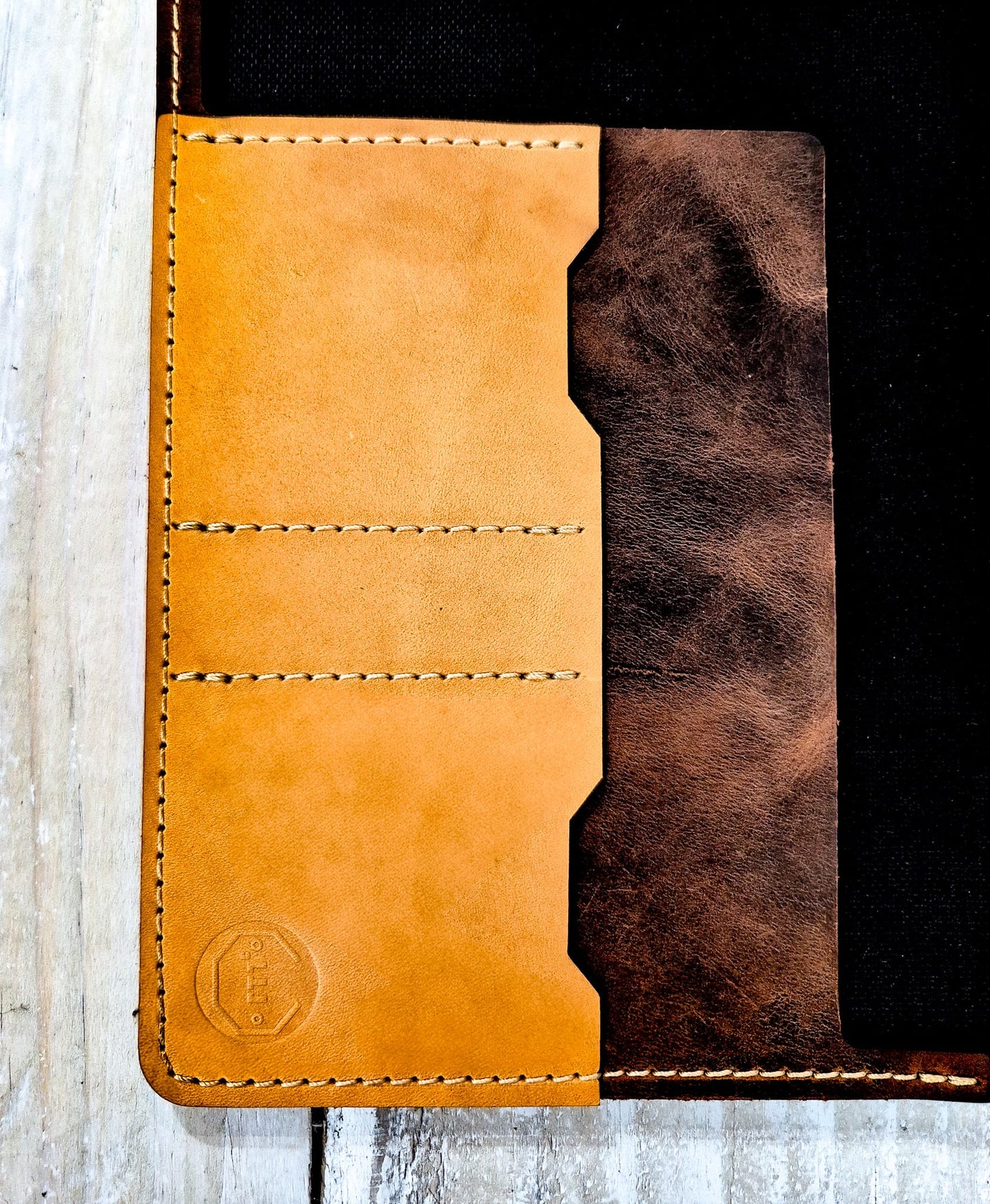 The Amberley: Saddle Tan Outer: A5 Notebook Cover