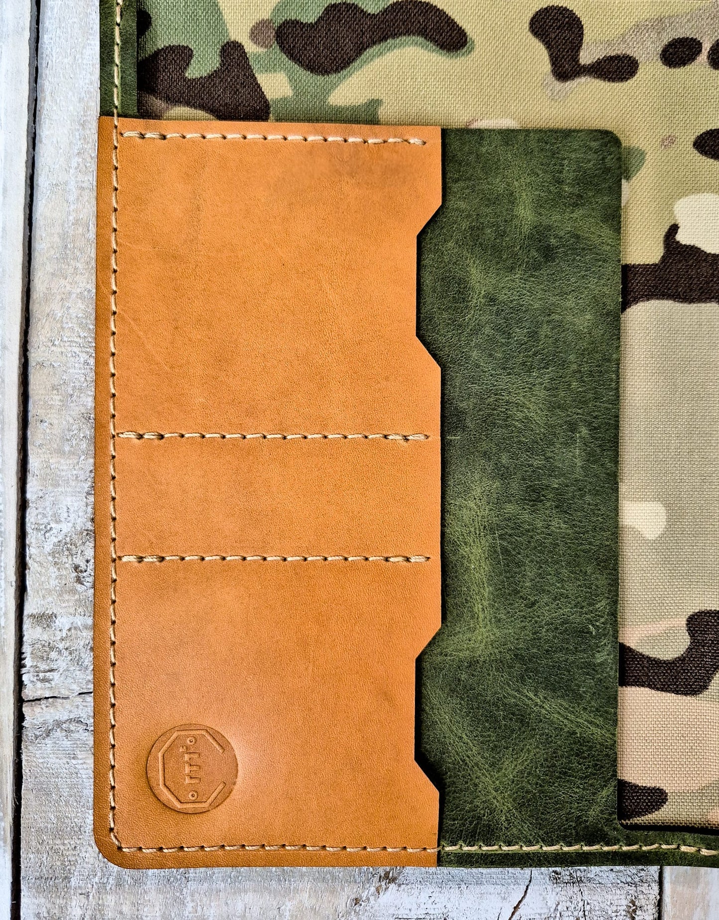 The Amberley: Olive Outer: A5 Notebook Cover