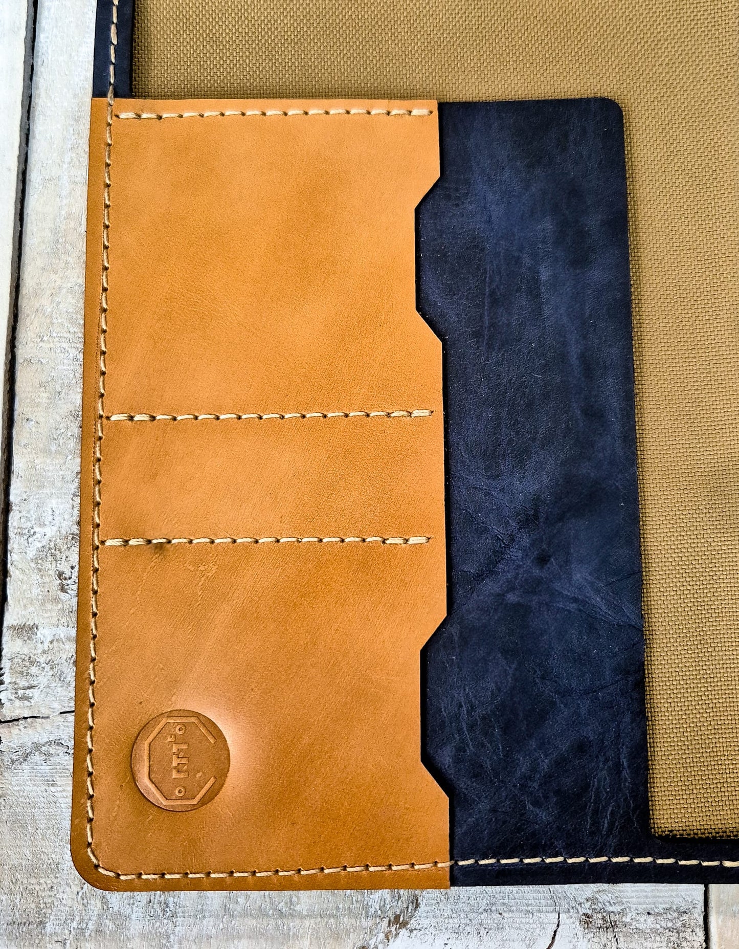 The Amberley: Blue Outer: A5 Notebook Cover
