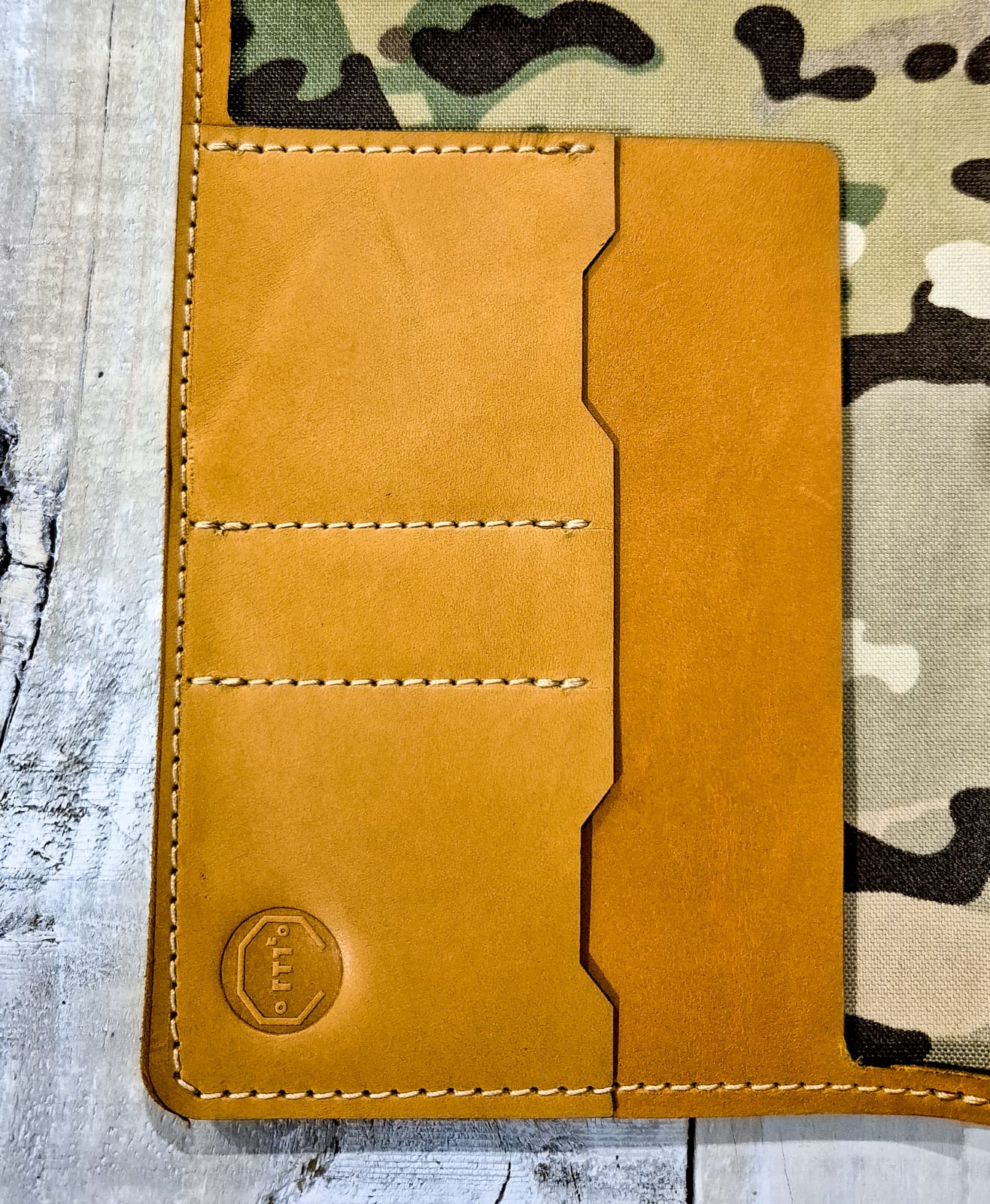 The Amberley: Saddle Tan Outer: A5 Notebook Cover