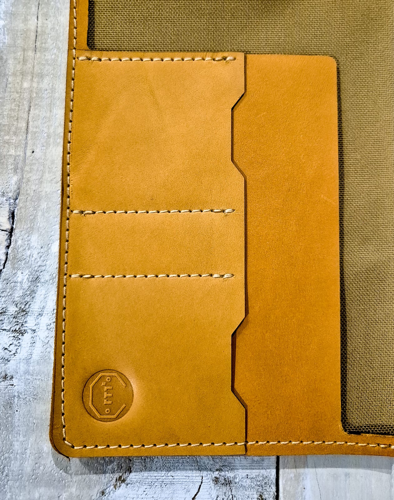 The Amberley: Saddle Tan Outer: A5 Notebook Cover