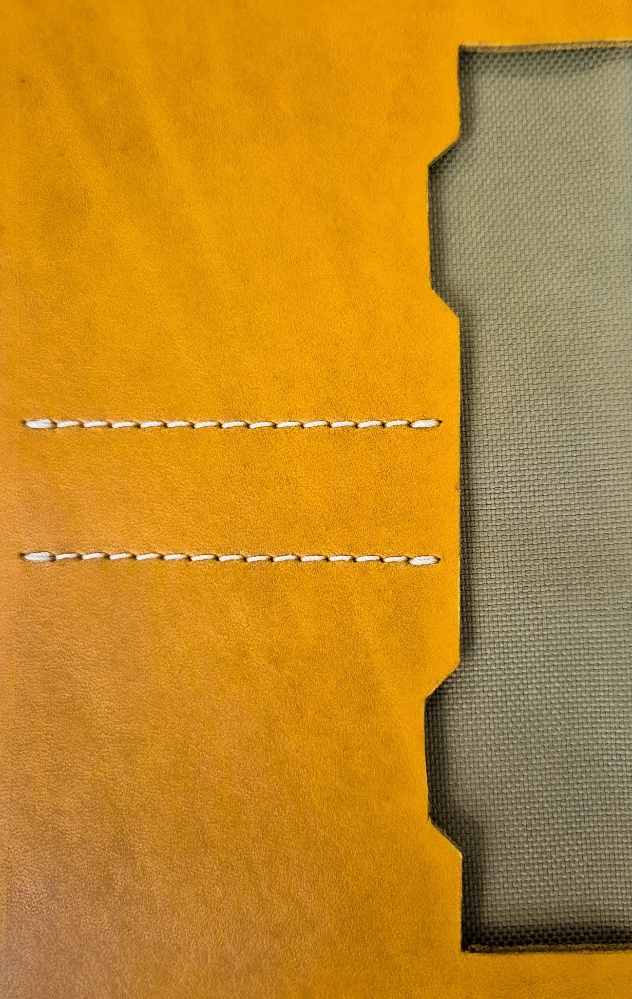 The Robertson: Saddle Tan Outer: A6 Notebook Cover