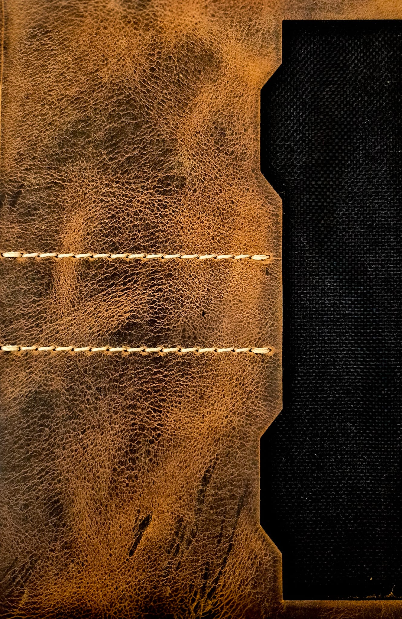 The Robertson: Blue Outer: A6 Notebook Cover