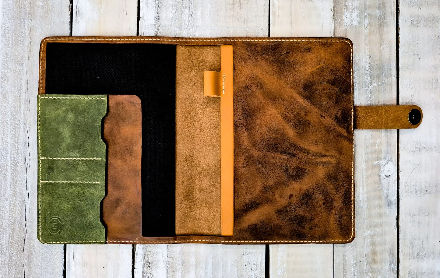 Moleskine Large Leather Notebook Cover - Australia -Paratus Leather Co