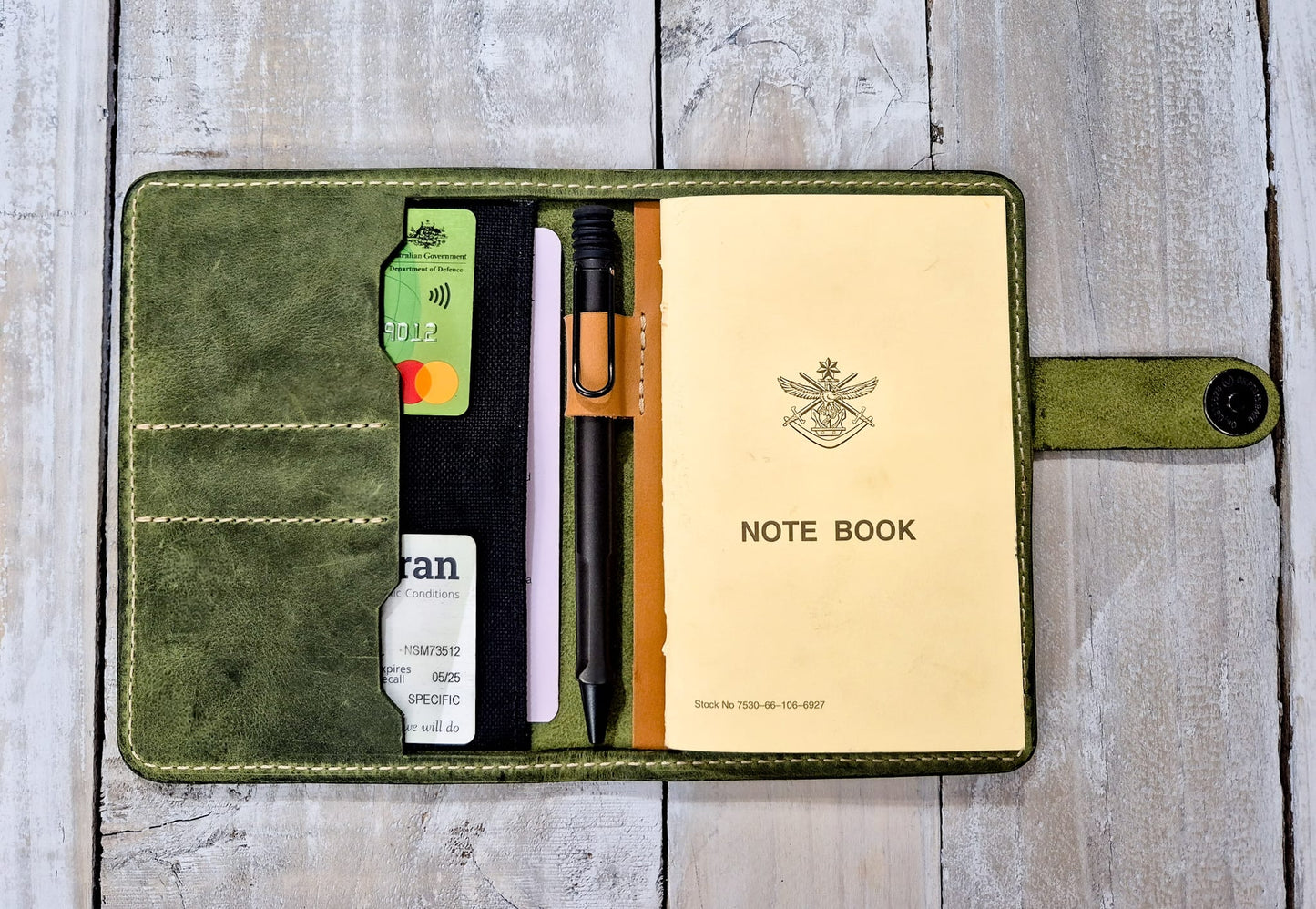 Leather Notebook Cover - Australia -Paratus Leather Co