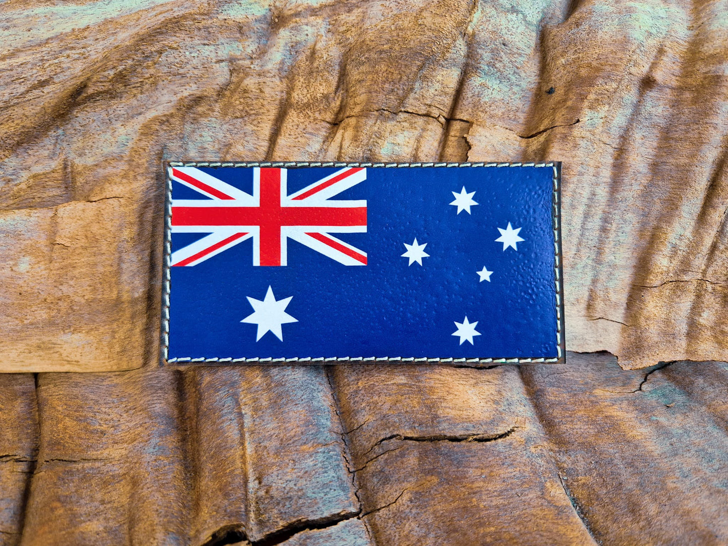 Large Leather ANF Patch - Coloured