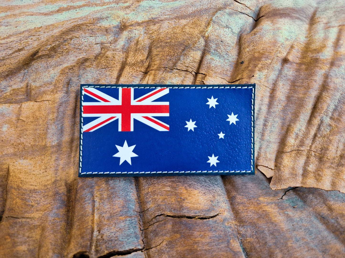 Large Leather ANF Patch - Coloured