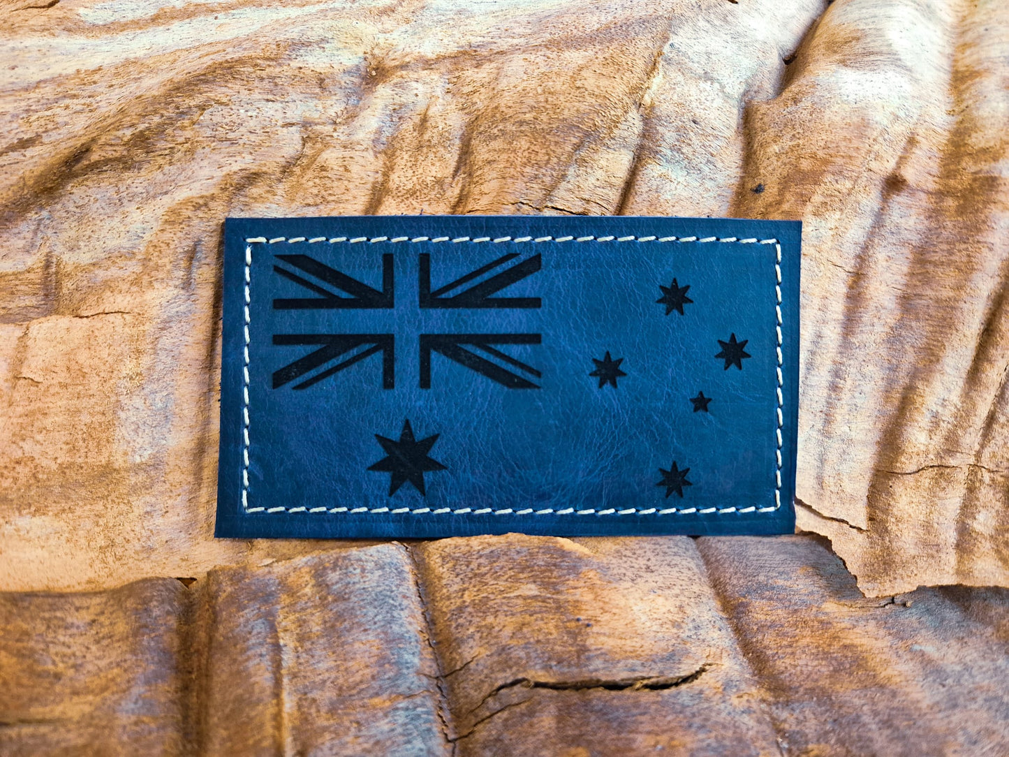 Large Leather ANF Patch