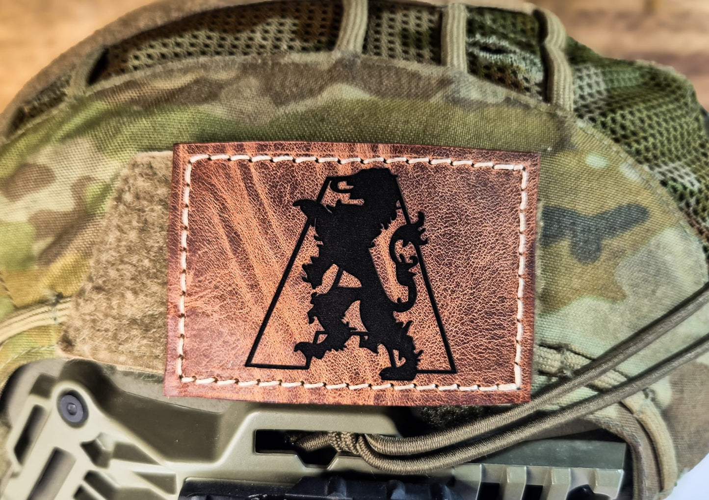 Leather Morale Patch