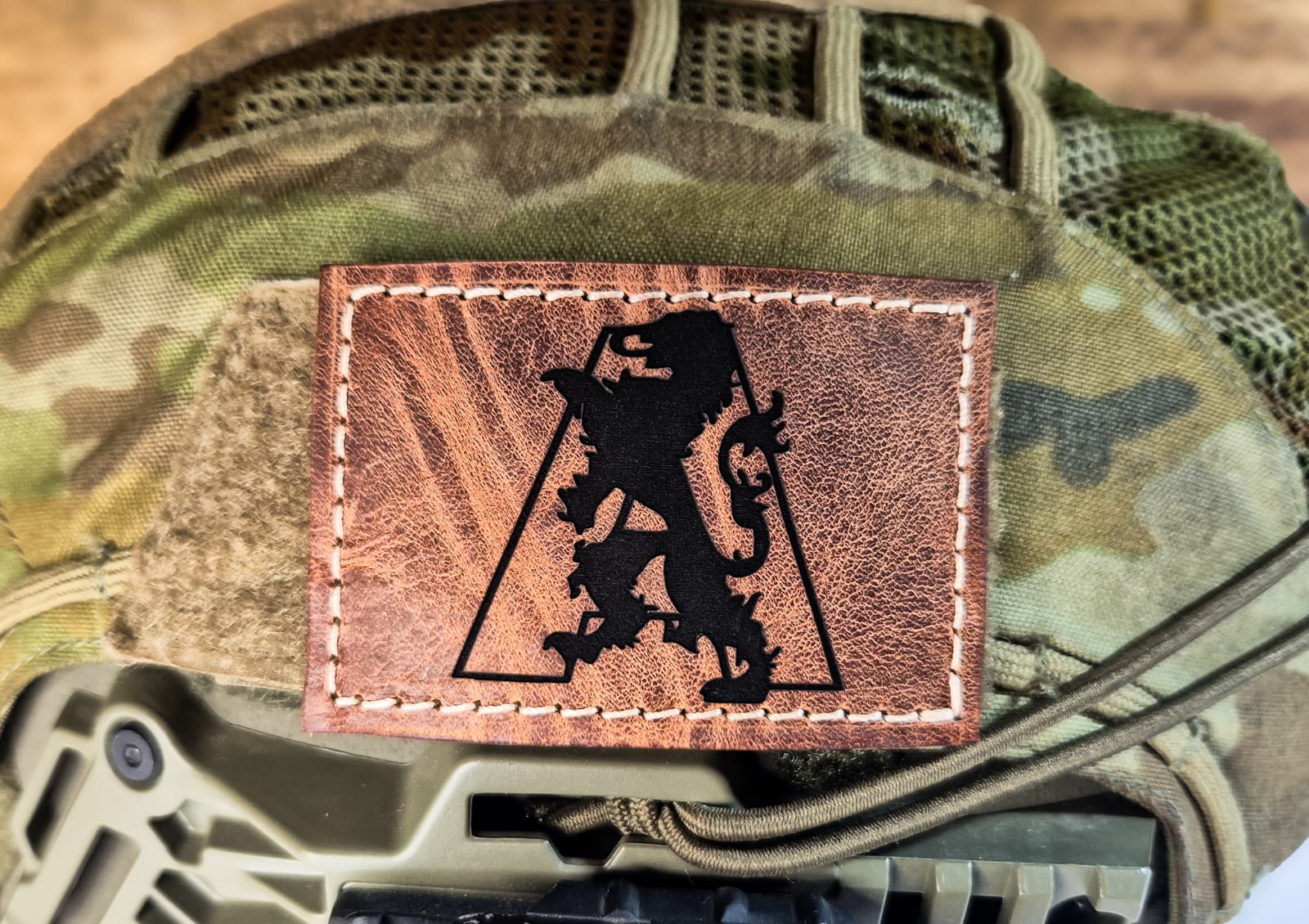 Leather Morale Patch