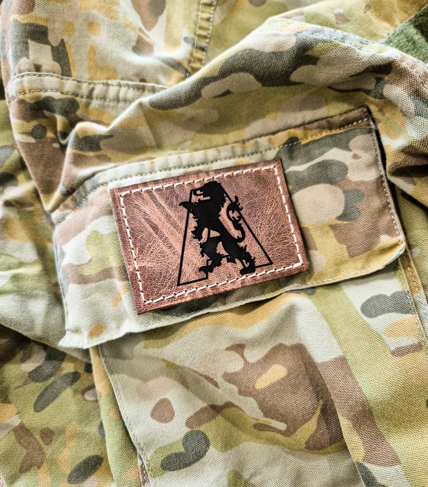 Leather Morale Patch