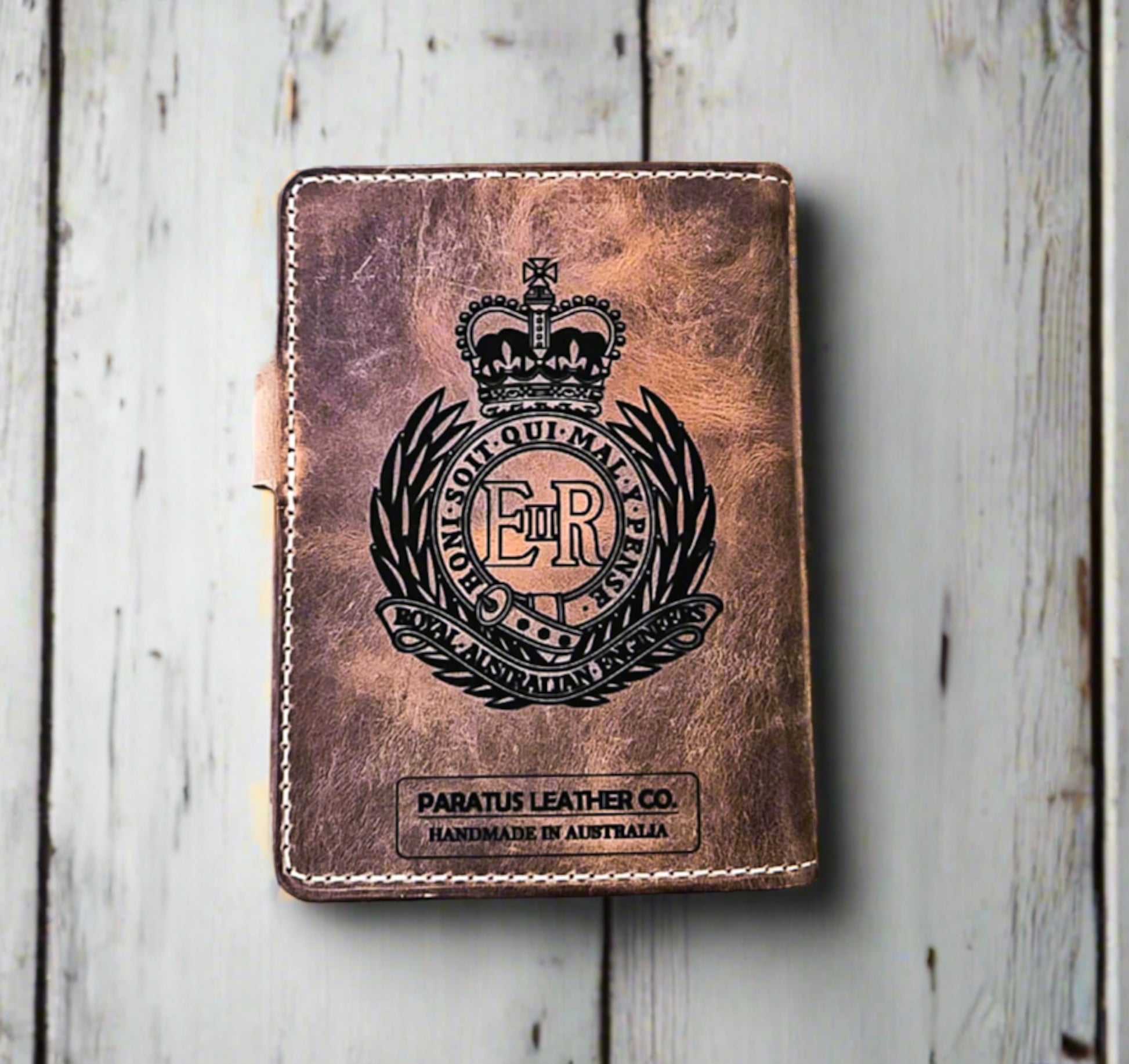 Fieldnote Leather Notebook Cover - Australia -Paratus Leather Co - Kapooka