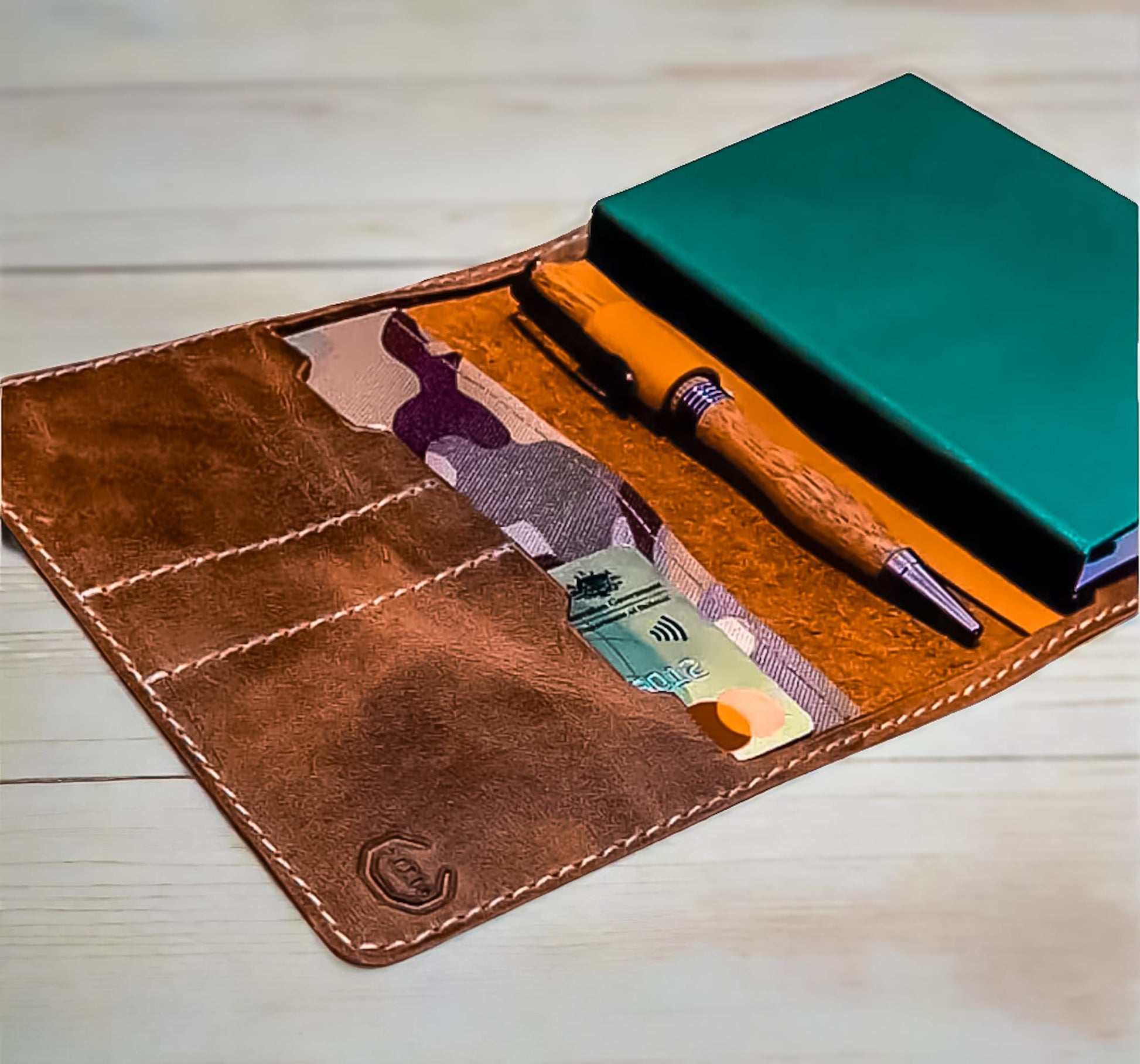 A6 Leather Notebook Cover - Australia -Paratus Leather Co