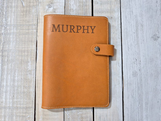 Moleskine Large Leather Notebook Cover - Australia -Paratus Leather Co