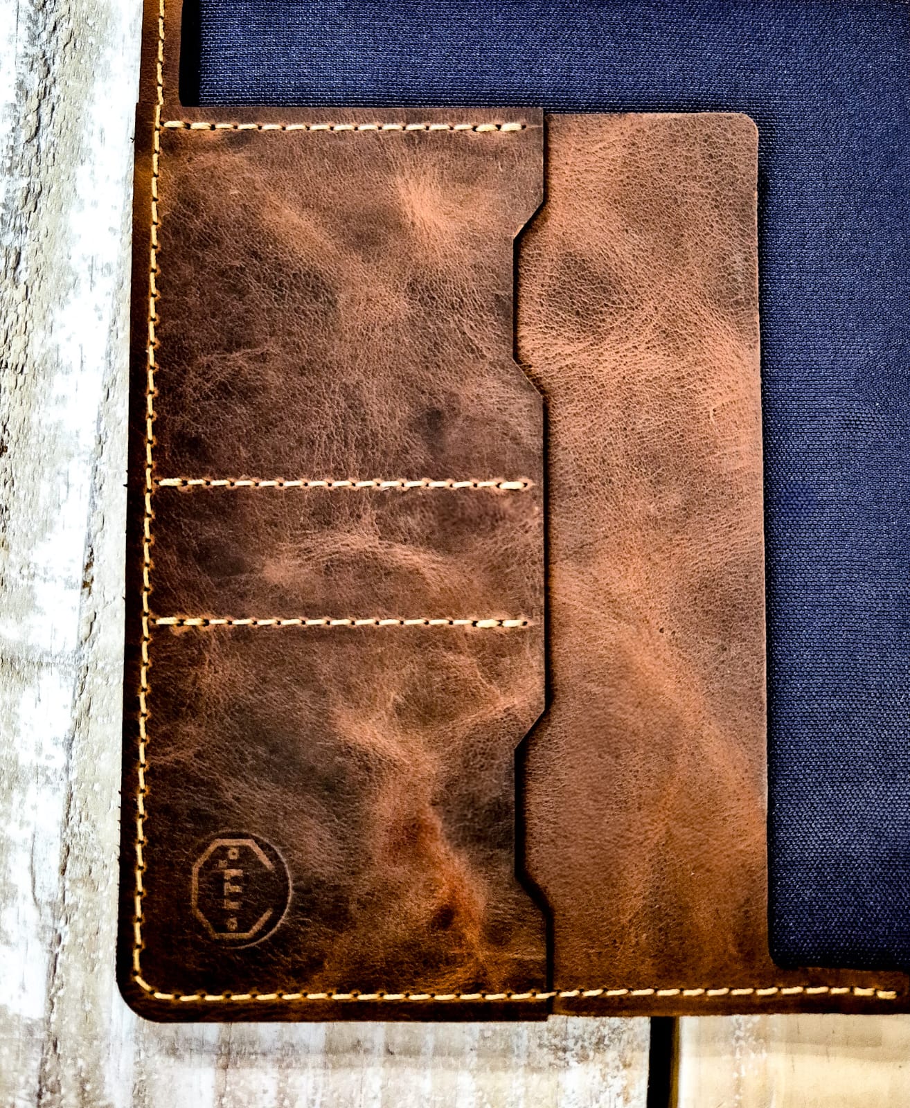 The Amberley: Brown Outer: A5 Notebook Cover