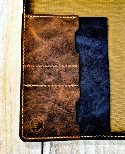 The Holsworthy: Blue Outer: Moleskine Lrg Notebook Cover