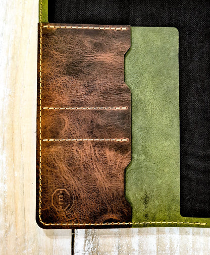 The Amberley: Olive Outer: A5 Notebook Cover