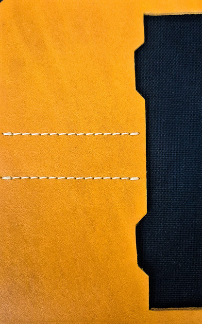 The Robertson: Saddle Tan Outer: A6 Notebook Cover