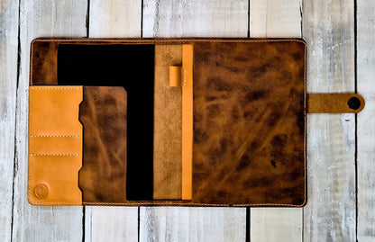 A5 Leather Notebook Cover - Australia -Paratus Leather Co