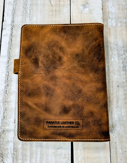 Moleskine Large Leather Notebook Cover - Australia -Paratus Leather Co