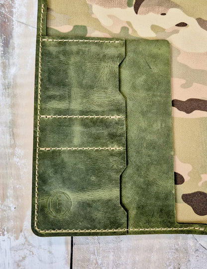 The Amberley: Olive Outer: A5 Notebook Cover