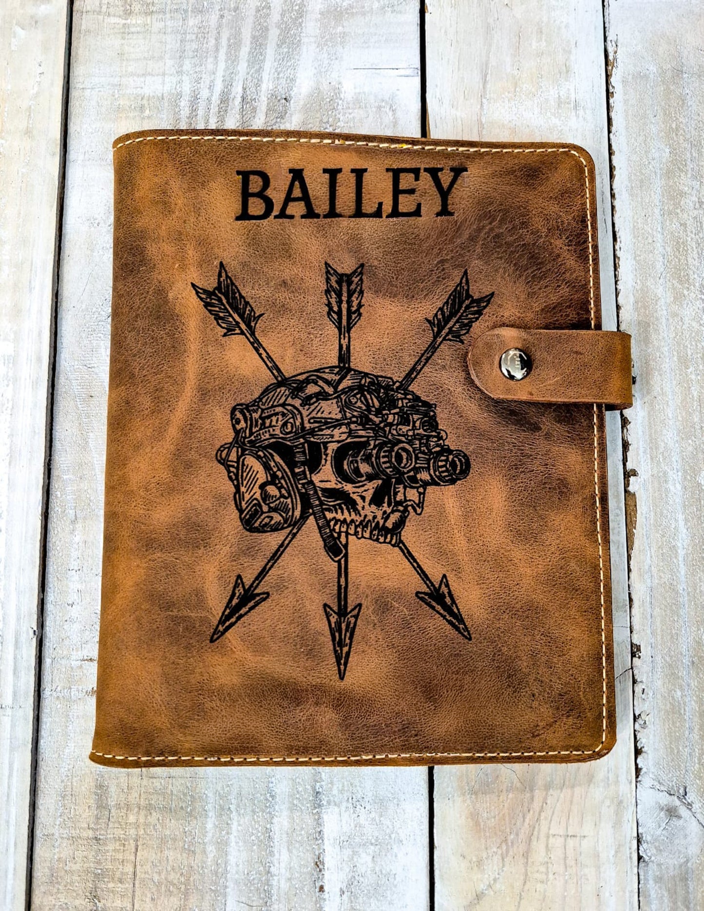 A5 Leather Notebook Cover - Australia -Paratus Leather Co