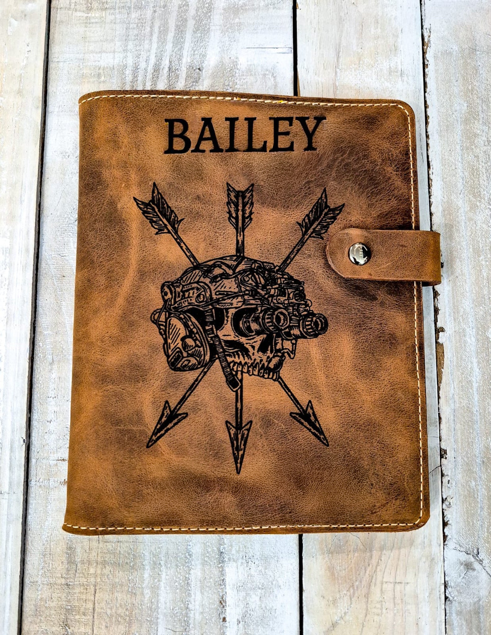A5 Leather Notebook Cover - Australia -Paratus Leather Co