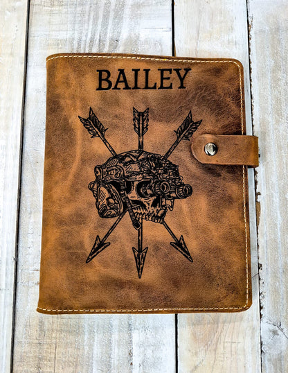 A5 Leather Notebook Cover - Australia -Paratus Leather Co