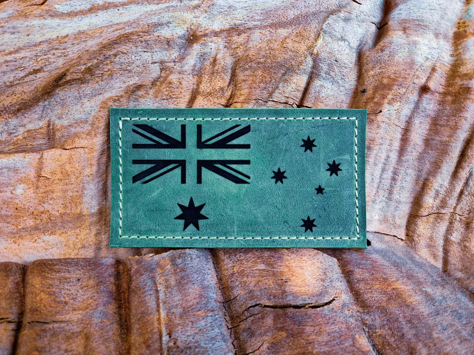 Large Leather ANF Patch