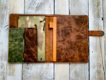 The Amberley: Brown Outer: A5 Notebook Cover
