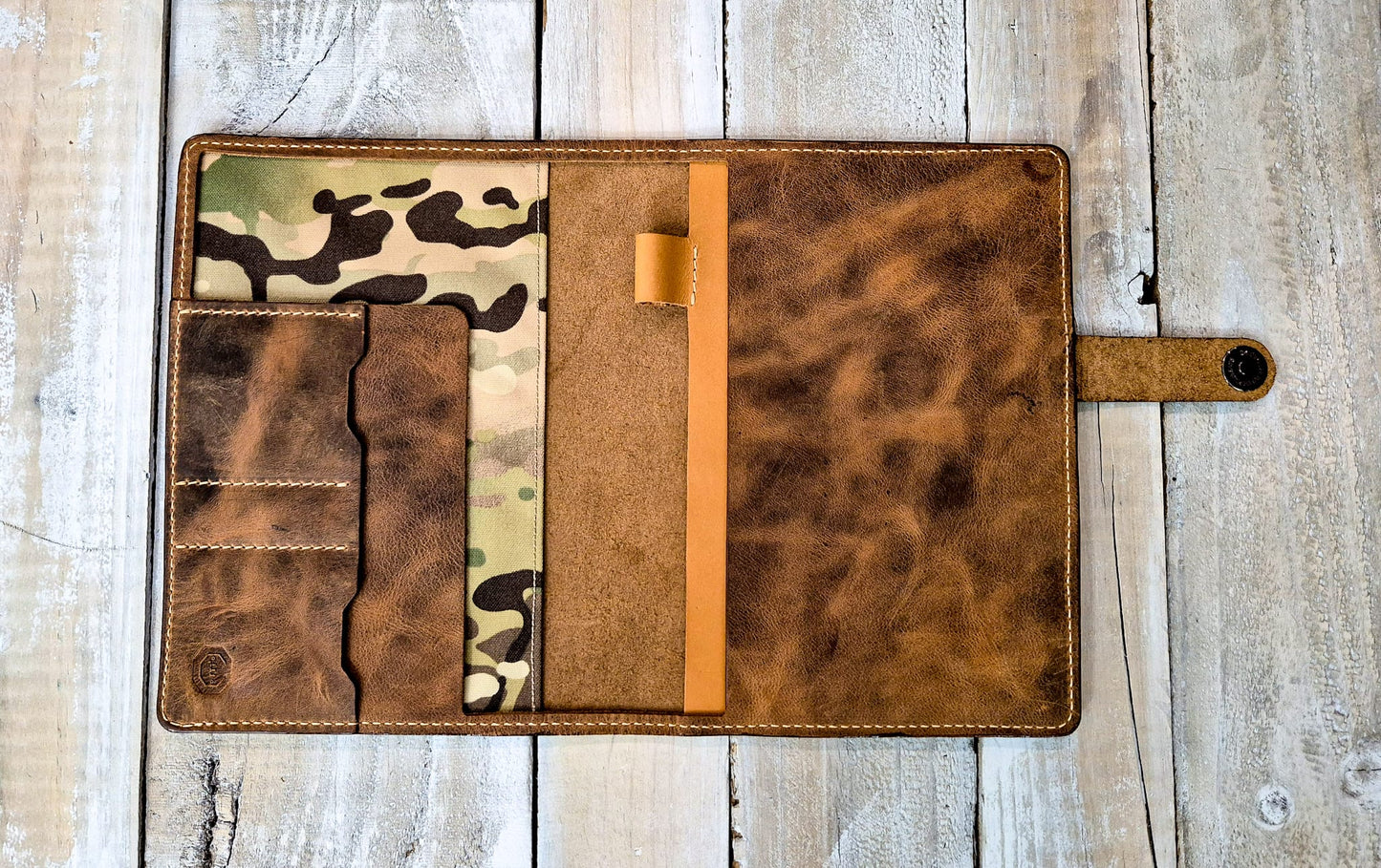 The Holsworthy: Brown Outer: Moleskine Lrg Notebook Cover