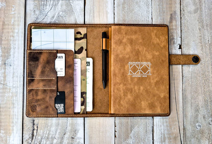 The Holsworthy: Brown Outer: Moleskine Lrg Notebook Cover
