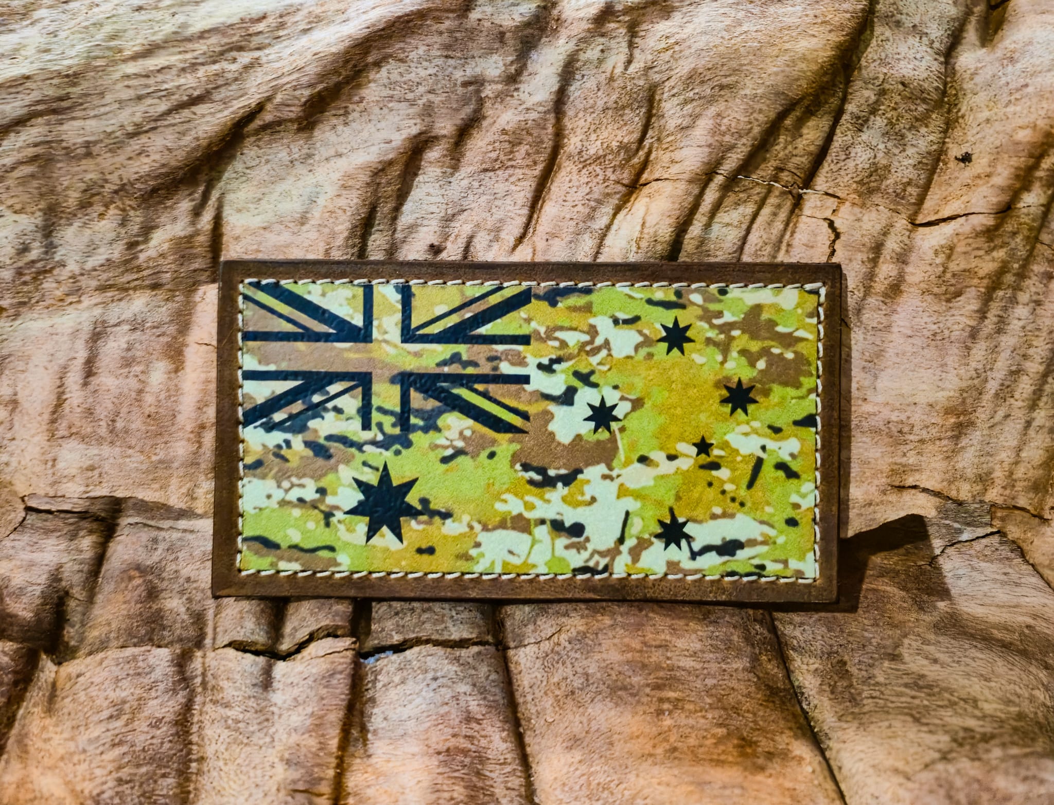 Large Leather ANF Patch - Coloured - for ADF & Emergency Services ...