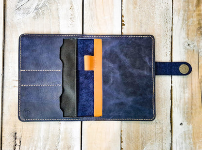 The Robertson: Saddle Tan Outer: A6 Notebook Cover