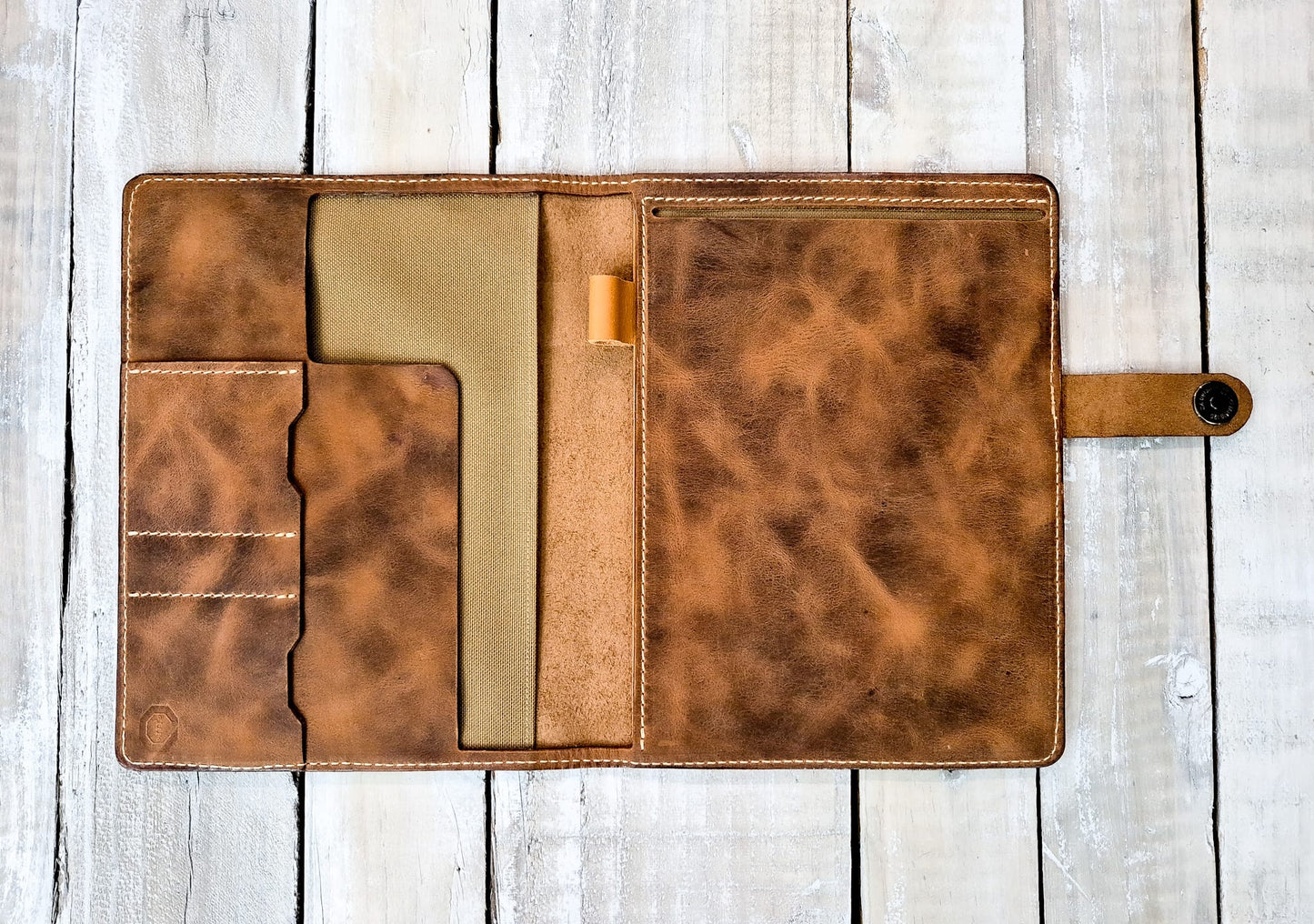 The Victoria: Brown Outer: Red Field Survey Notebook Cover
